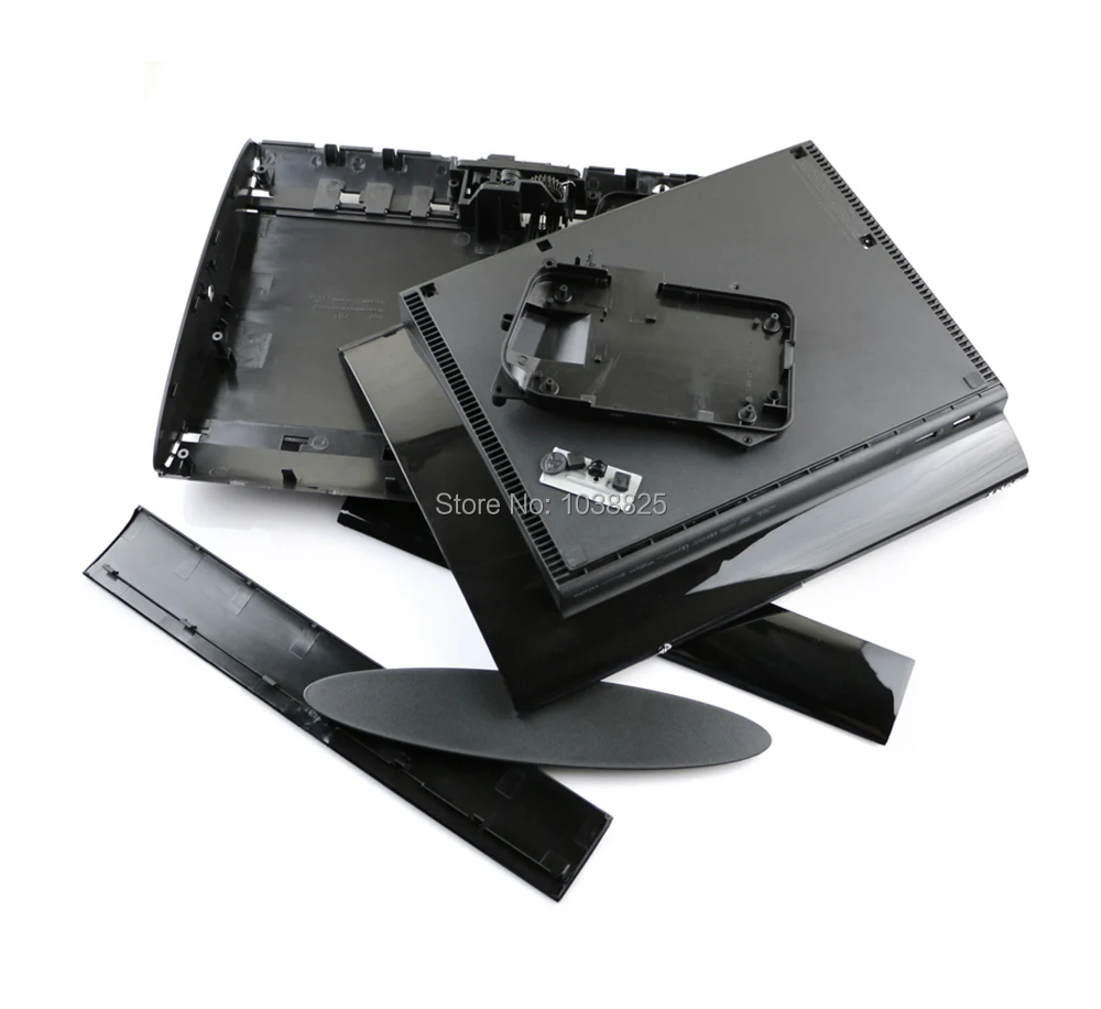 Черный чехол с полным корпусом для PS3 Super Slim 4000 4XXX