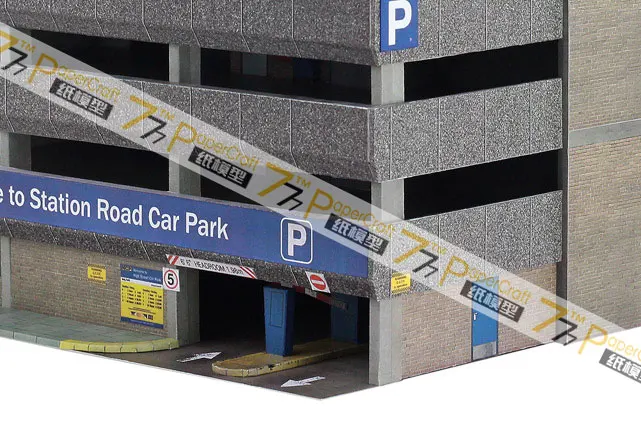1: 87 76 150 Бумажная модель с поездом ho scale N OO DIY аксессуары для сценических сцен