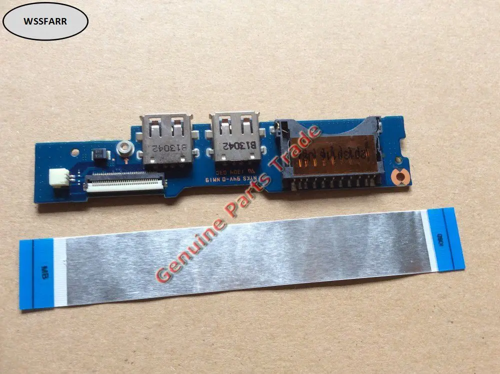 Плата USB SD-карты с кабелем для Samsung NP530 Series Power Button |