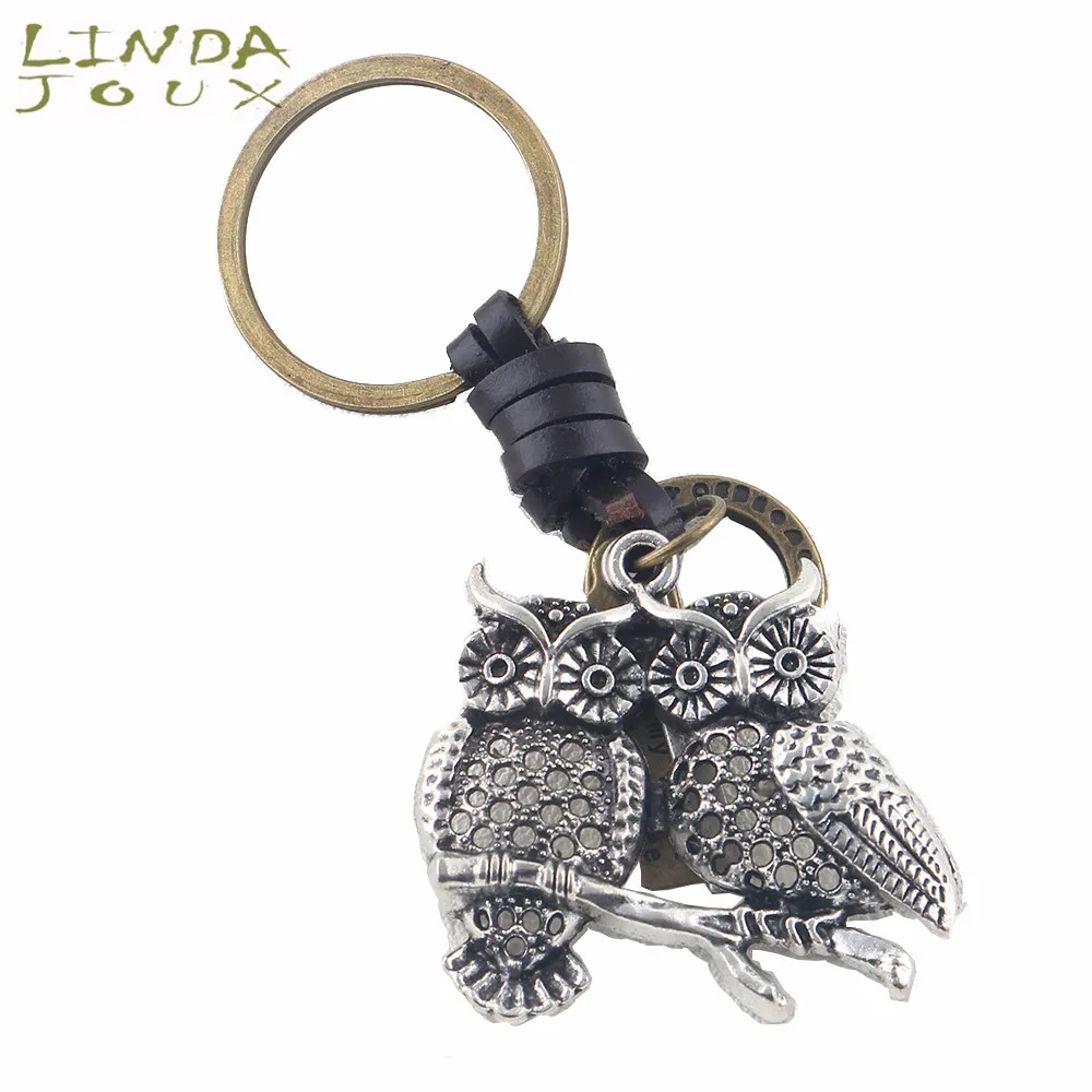 Мужские и женские кольца для ключей из натуральной кожи | Украшения аксессуары