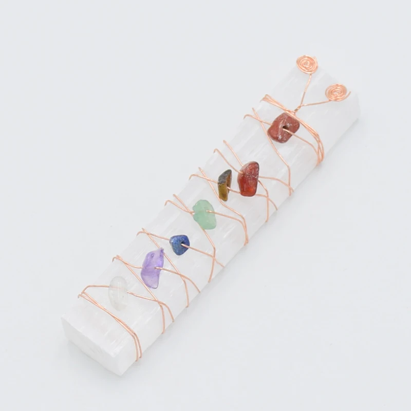 New Irregular Natural Selenite Sticks Wands Rough Gypsum Crystal 7 Chakra Stone Raw Specimen Reiki Healing Home Decor Decoration | Украшения