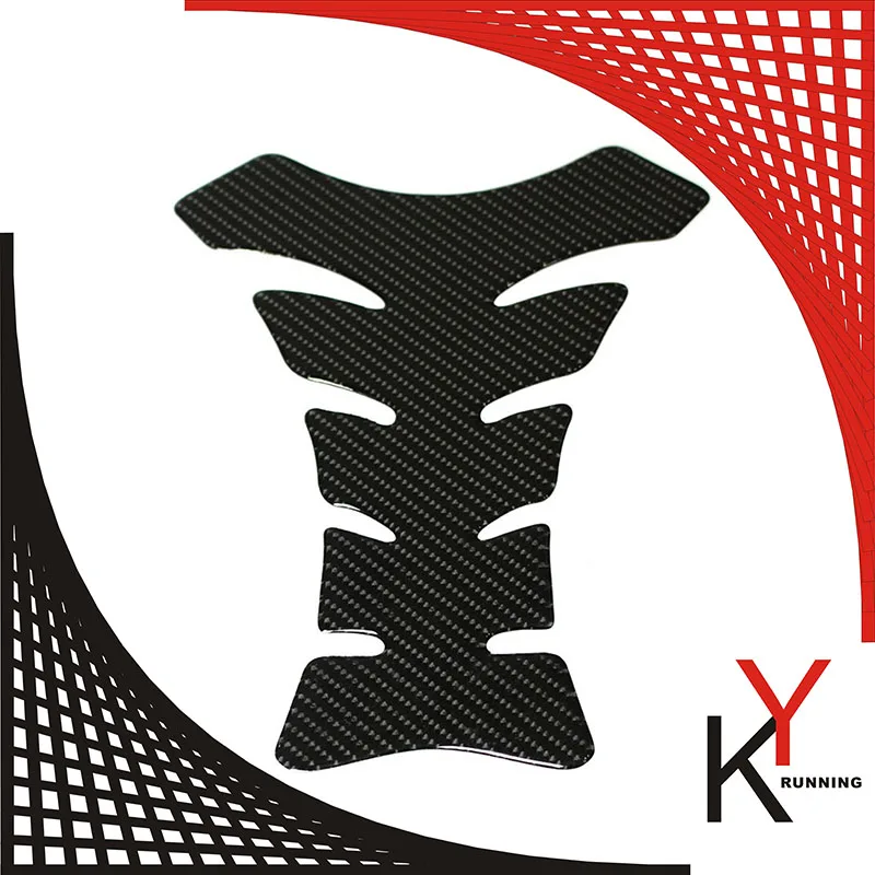 KYRUNNING карбоновая 3D наклейка эмблема защитный бак накладка Cas крышка подходит для