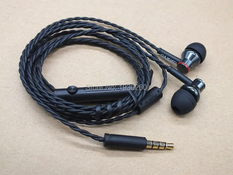 Оригинальные стерео наушники вкладыши onico E200M Hi Fi с микрофоном гарнитура