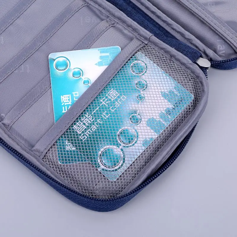 Многофункциональный дорожный кошелек для паспорта водонепроницаемый держатель