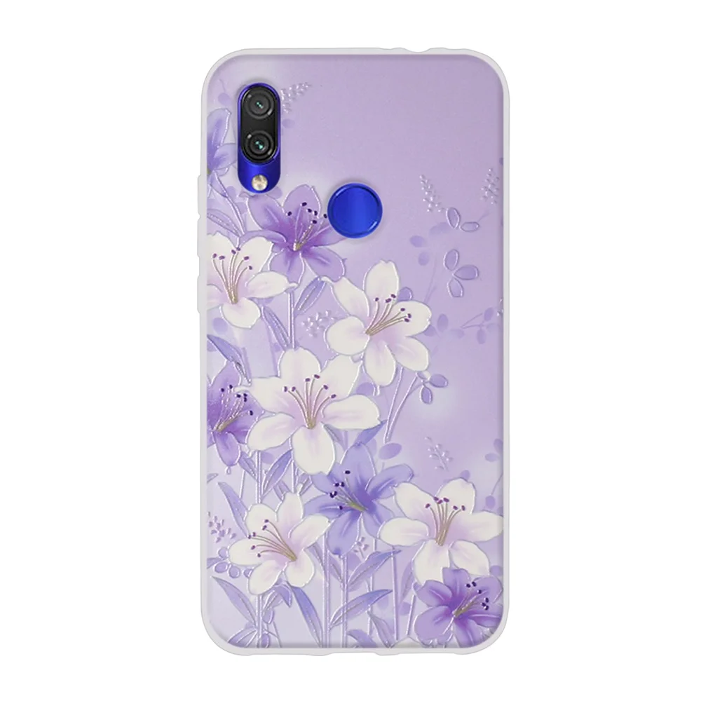 1 Чехол для телефона s для Xiaomi Redmi 7 Чехол для Xiaomi Redmi 7 Redmi7 Мягкий ТПУ чехол-накладка милые Чехлы для Xiomi Redmi 7 Capa 6,26" - Цвет: 1