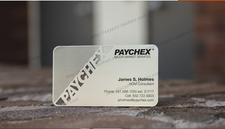 Metallic Color, metal business cards , 100pcs a lot  Deluxe Metal Business Card Vip Cards,Double-side free design  NO.3018