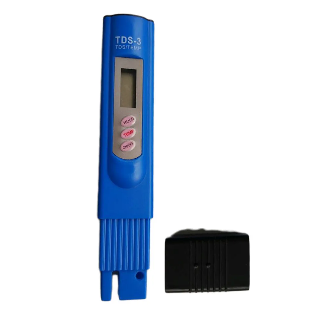 1 шт. TDS портативный ЖК-дисплей цифровой 0-9990ppm качество воды Тесты ручка
