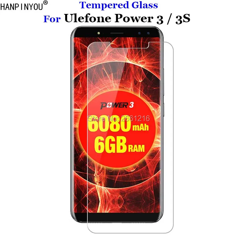 Закаленное стекло 9H 2.5D для Ulefone Power 3 Премиум Защитная пленка 3S 6 0&quot|Защитные