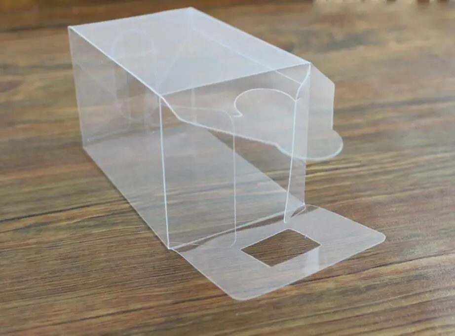 7*7*10 CM Transparent PVC wedding party souvenir gift packaging waterproof bomboniere chocolate bag favor candy box 50PCS | Дом и сад