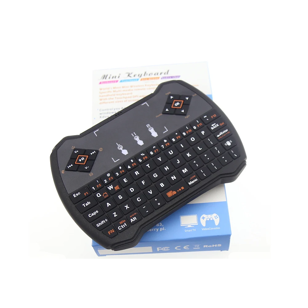 2019 R6 Mini Wireless Keyboard 2.4Ghz Fly Air Mouse Remote Control with Gaming Touchpad for PC USB HTPC | Электроника