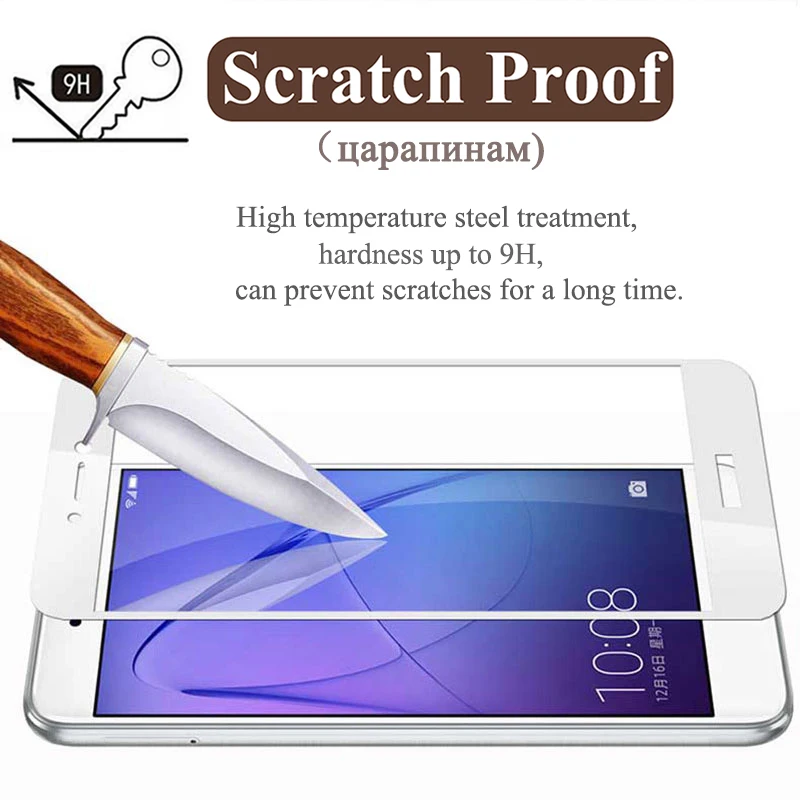 Защитное стекло на для huawei p9 p8 lite 2017 мини tempered glas huawey hawei p9lite p8lite p 9 8 свет screenprotector