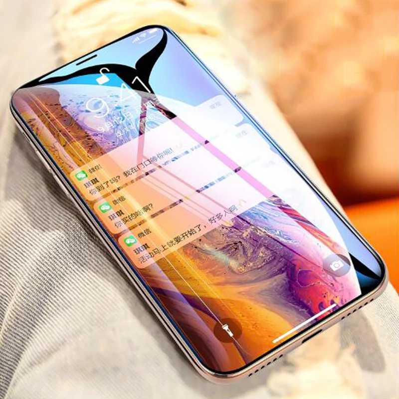 10D Tempered Glass for iPhone 11 Pro Max Screen Protector 6s 8 Plus on the iphone 6 7 XR X XS | Мобильные телефоны и