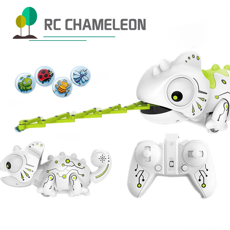 YETAA Электронные Домашние животные Забавные игрушки RC робот Хамелеон