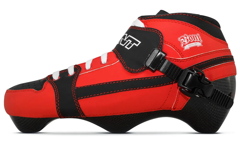 BONT преследование 3PT Inline Катание на коньках ботинки три точки скорость Катание на коньках ботинки