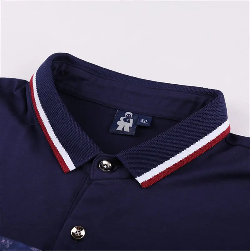 Мужская свободная рубашка поло с вышивкой|men polo shirt|polo shirt long sleevemale shirts |