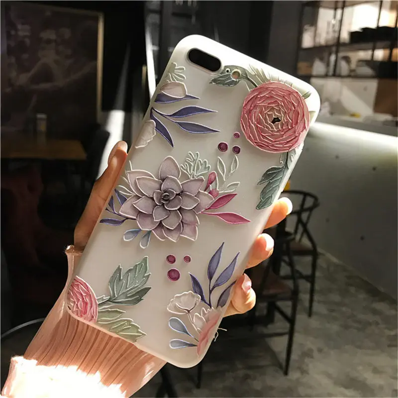 USLION цветами силиконовый чехол для телефона с рисунком Фламинго узор IPhone X Case Apple