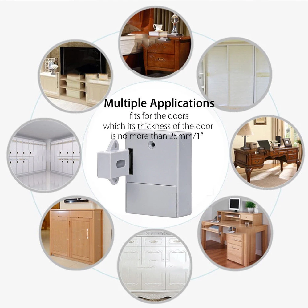 Невидимый скрытый RFID свободный открытый интеллектуальный датчик шкафчик для