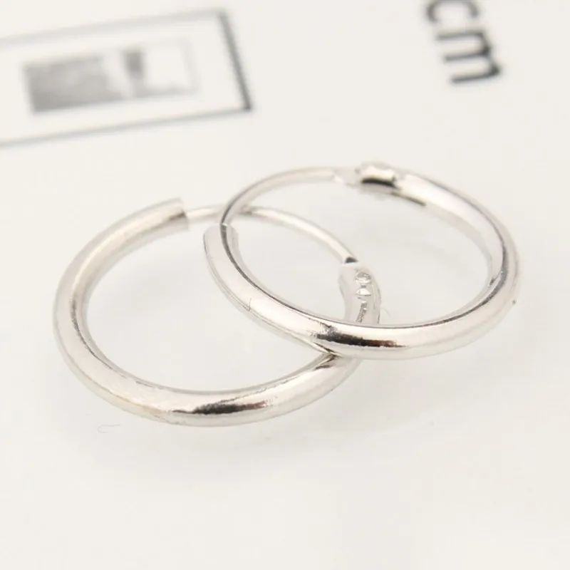 Женские круглые серьги кольца в стиле хип хоп ювелирные изделия из Южной - Фото №1