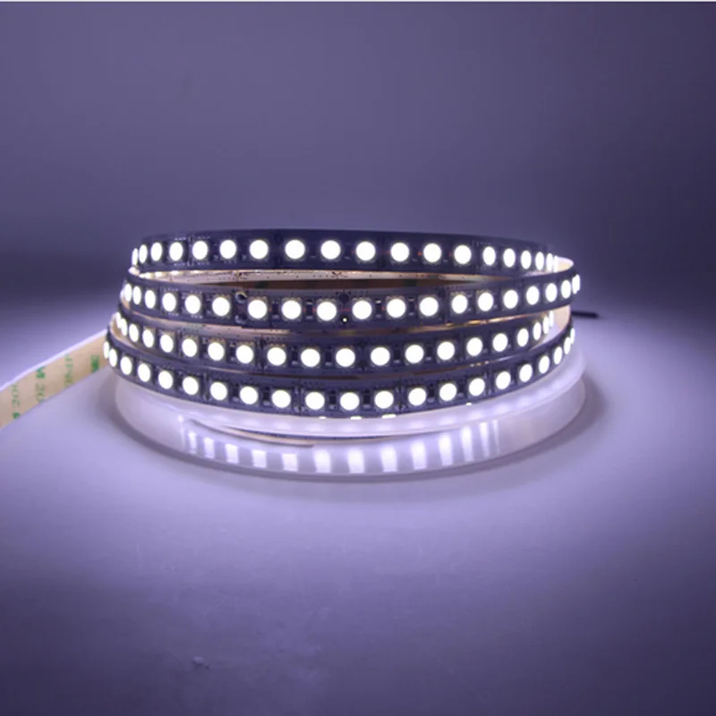 Супер яркая SMD 5054 Светодиодная лента 5 м DC12V 60 светодиодов/м 120 300 Светодиодов 600