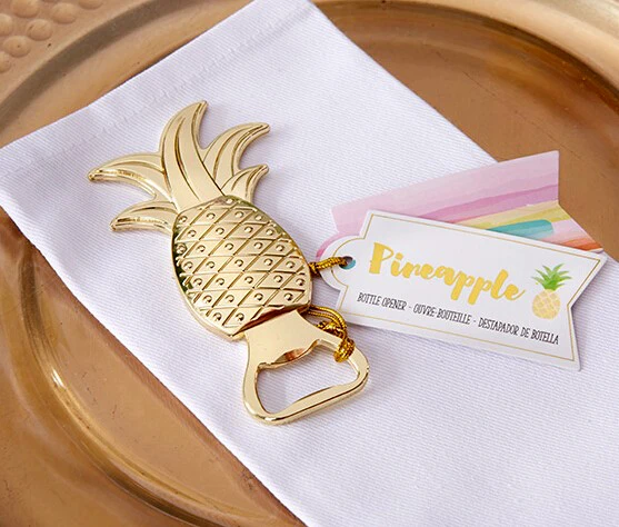 Fast Delivery New Arrival High Quality Party Favors Gold Pineapple Bottle Opener Wedding Favor Beers Openers Wholesale | Дом и сад