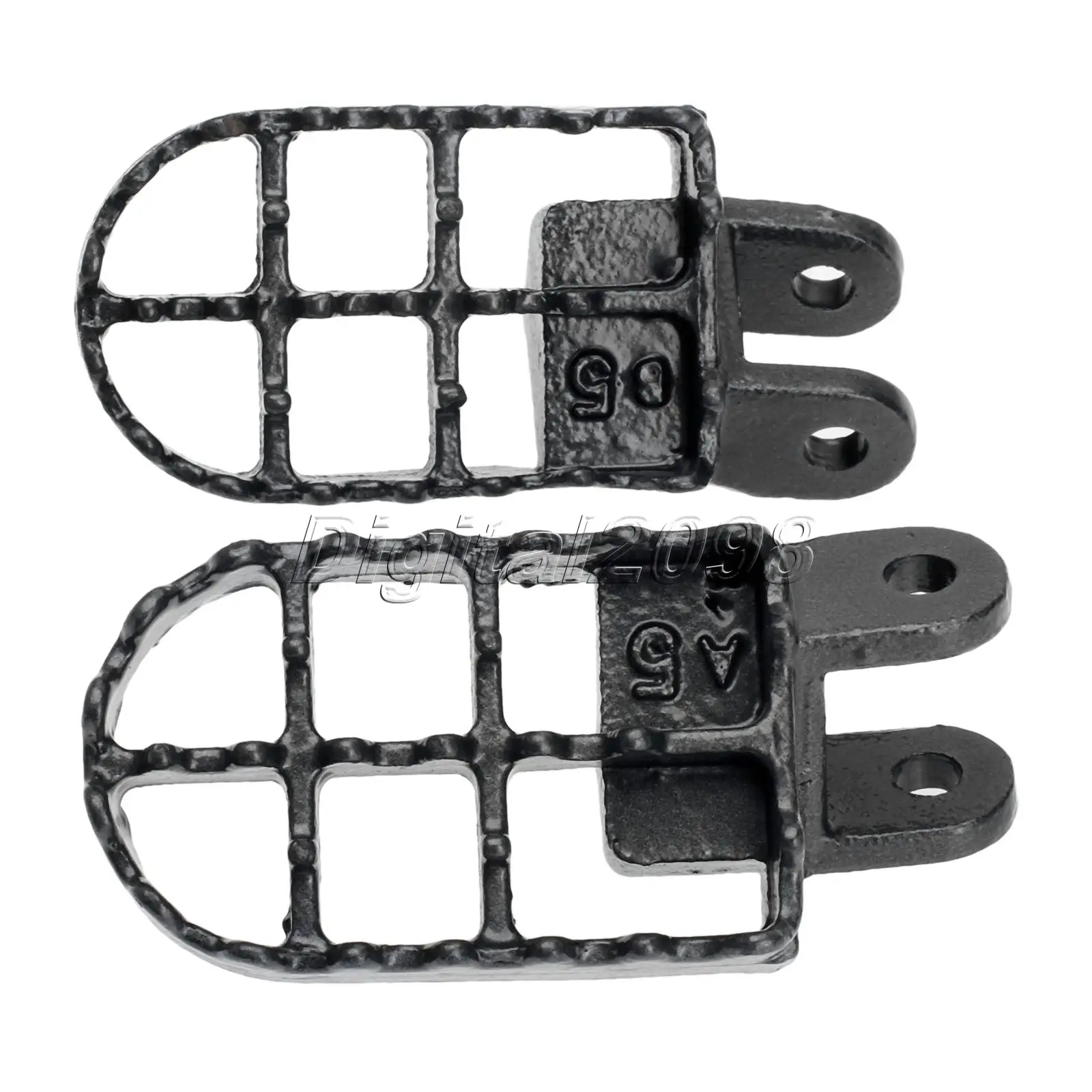 2X подножки мотоцикла для мотокросса Dirt Bike Footrests MX L & R Honda 456 CR80 XR250/400 XR350R XR600R XR650L