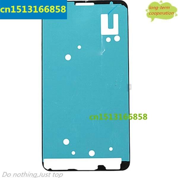 10 pieces/lot OEM Front Housing Frame Bezel Plate Adhesive Sticker for Samsung Galaxy Note 3 SM-N900T/N9005 | Мобильные телефоны и