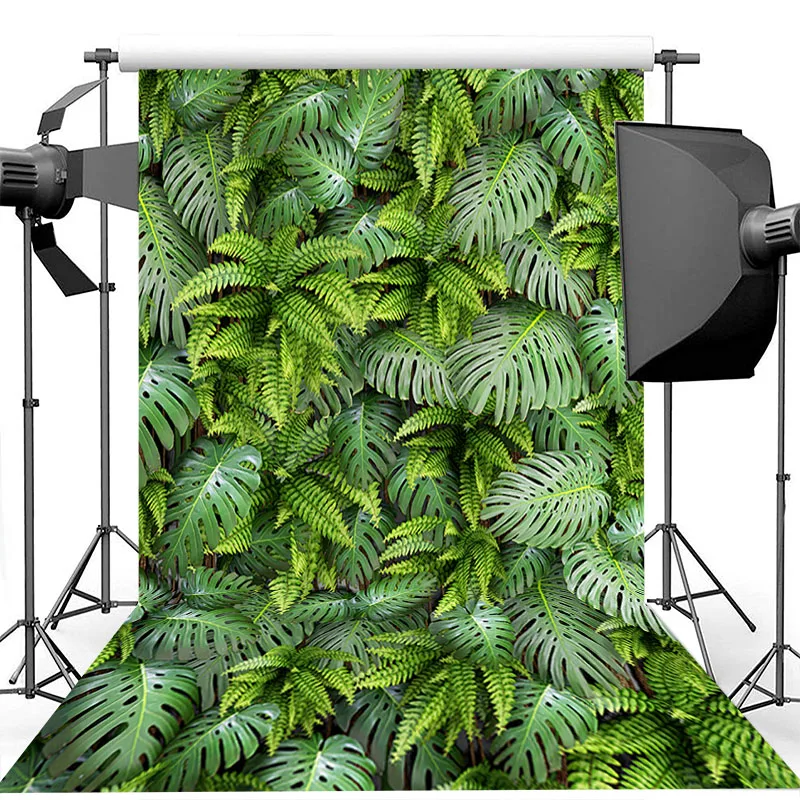 NeoBack тропический лес зеленый фон с листьями реквизит для фотосессии Студия Стенд