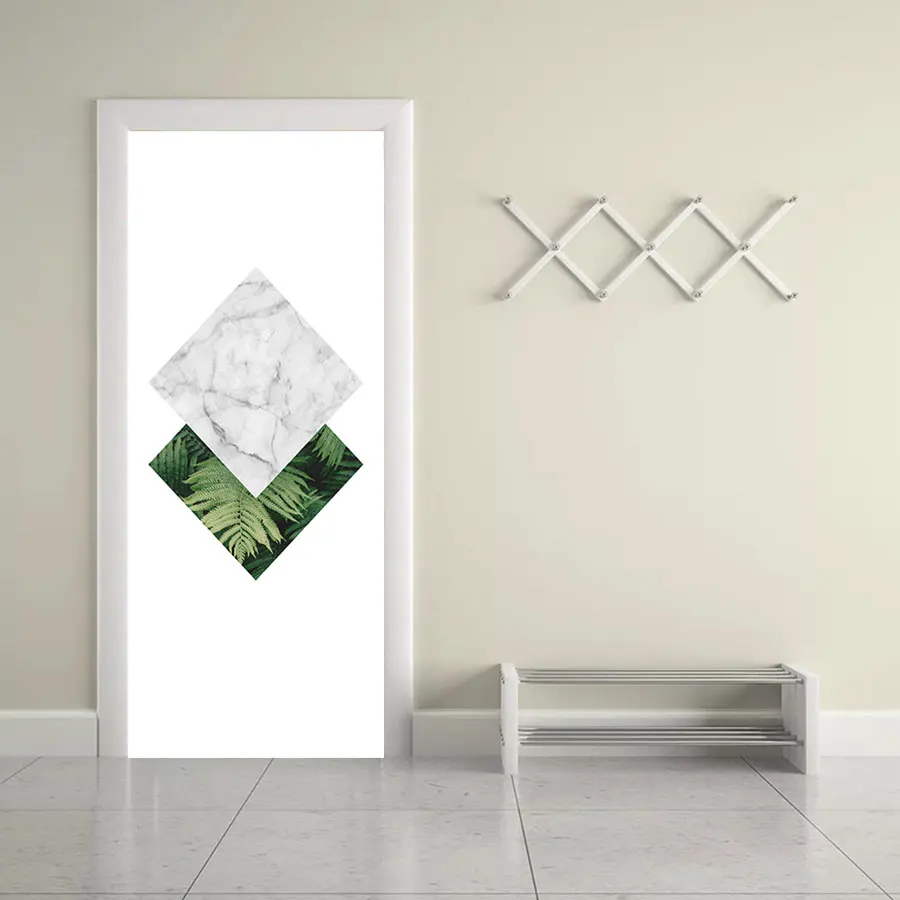 77x200 см 3D Miss You наклейки на дверь с кроликом для гостиной спальни кухни DIY