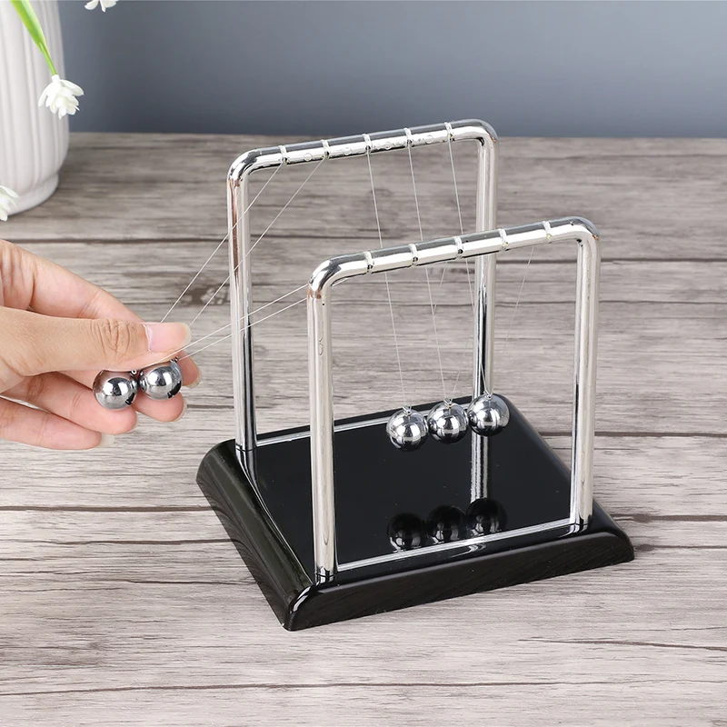 Родственная шаровая Колыбель балансировочный шар Ньютона стальное украшение