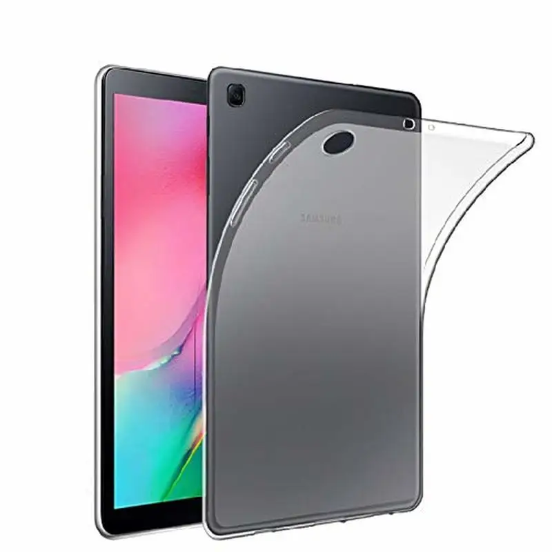 Чехол для Samsung Galaxy Tab A 10 1 &quot2019 T510 T515 прозрачный чехол мягкая задняя крышка из ТПУ