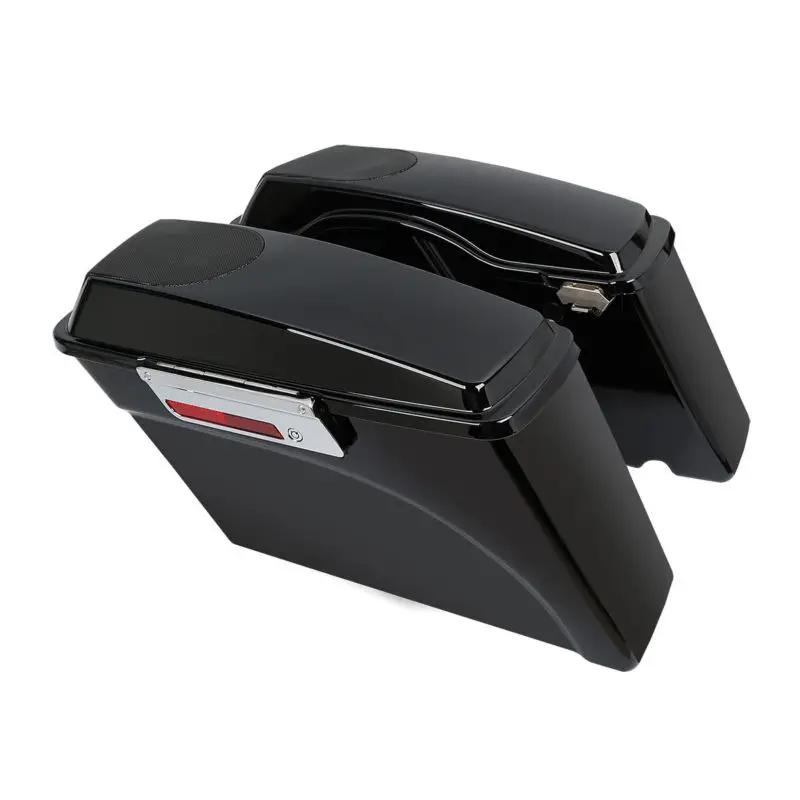 Черный сума 5 &quotx 7&quot крышки динамиков для Harley 93 13 Touring Ultra Classic Road King Electra Street Glide FLT
