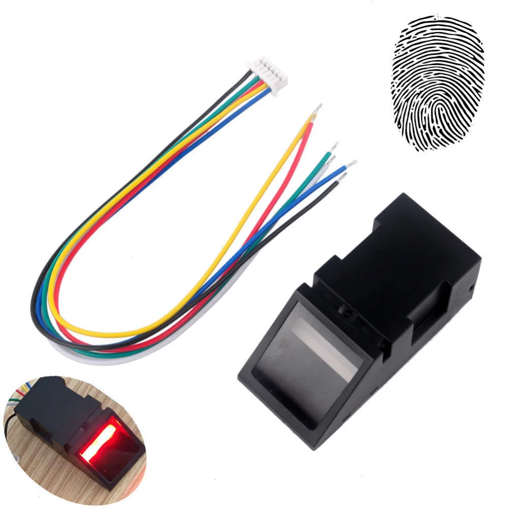 Модуль сбора датчика считывателя отпечатков пальцев UART (TTL logic level) для Mega2560 UNO R3 avr