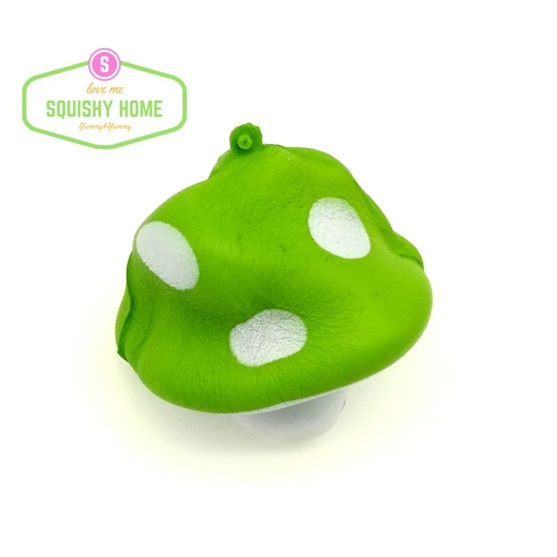 Kuutti Squishy 1 шт. милый мягкий гриб медленно Восстанавливающий форму Овощной еды