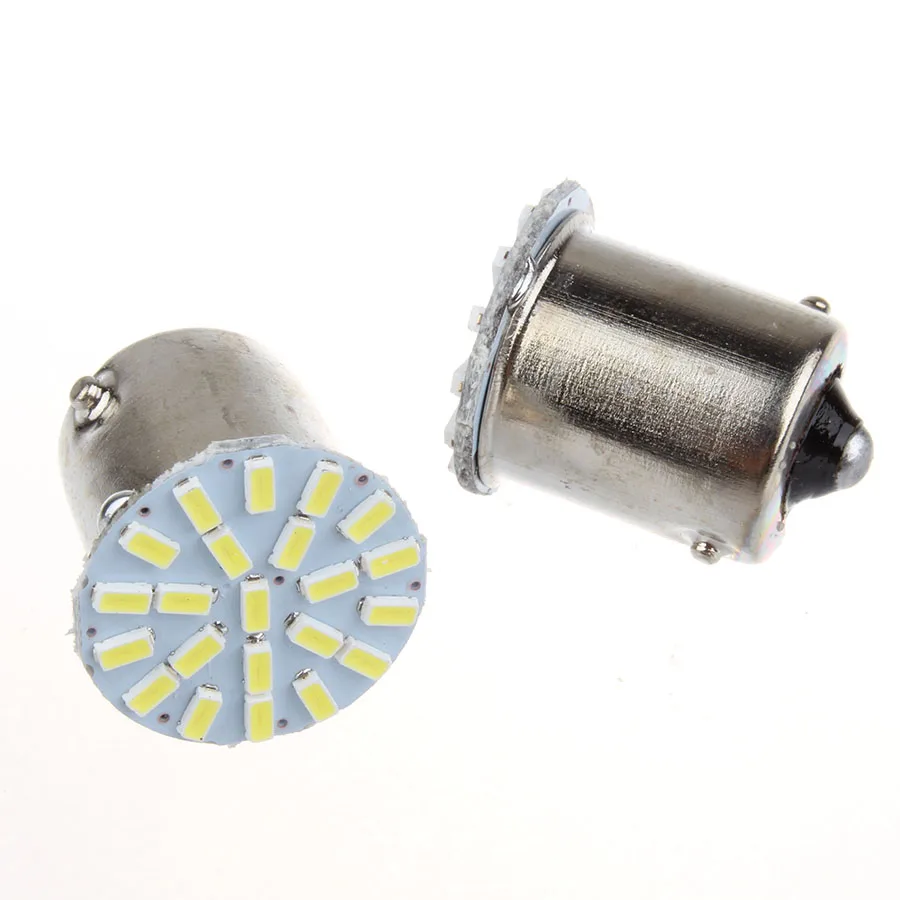 BAU15S 22 светодиода 3014 SMD автомобисветильник задний боковой индикатор s стояночный
