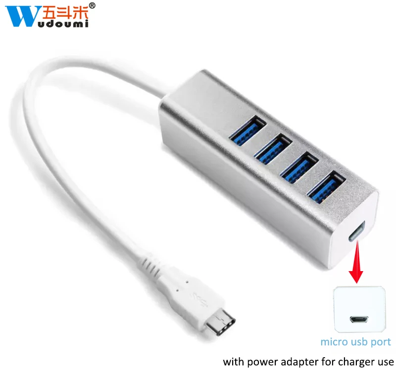 USB 3.1 Тип C кабель для передачи данных 4 3.0 Порты концентратор Расширение