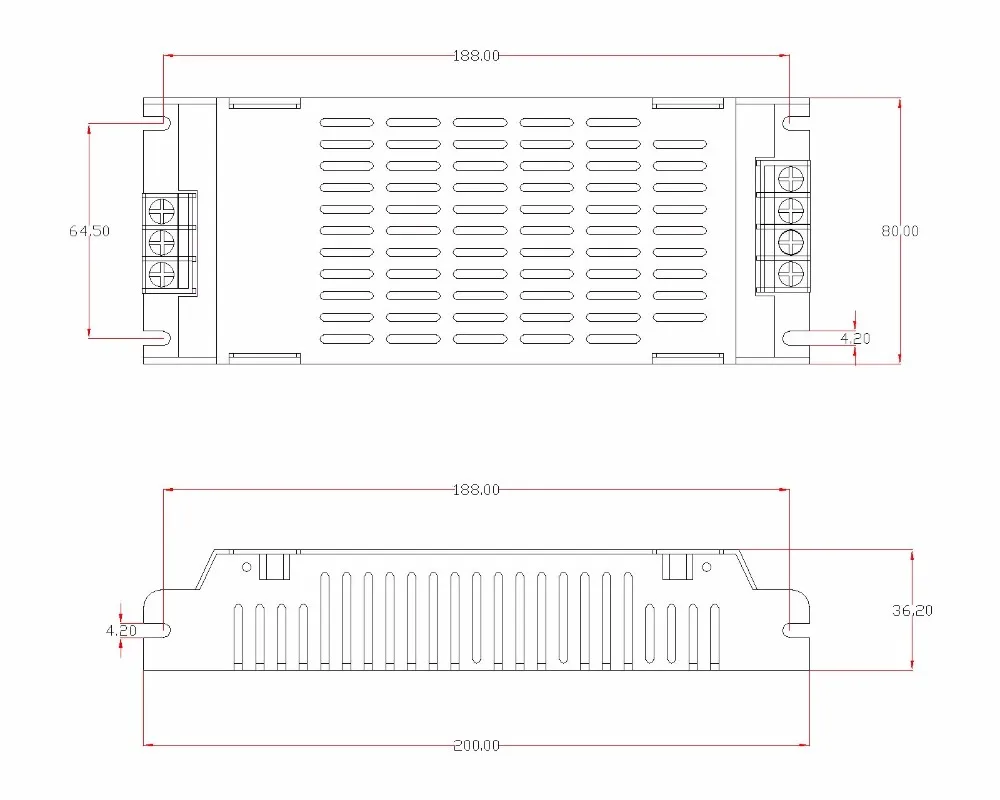[Seven Neon] Высокое качество ультра тонкий AC110-220V/DC 48V 6.3A 302W импульсный источник