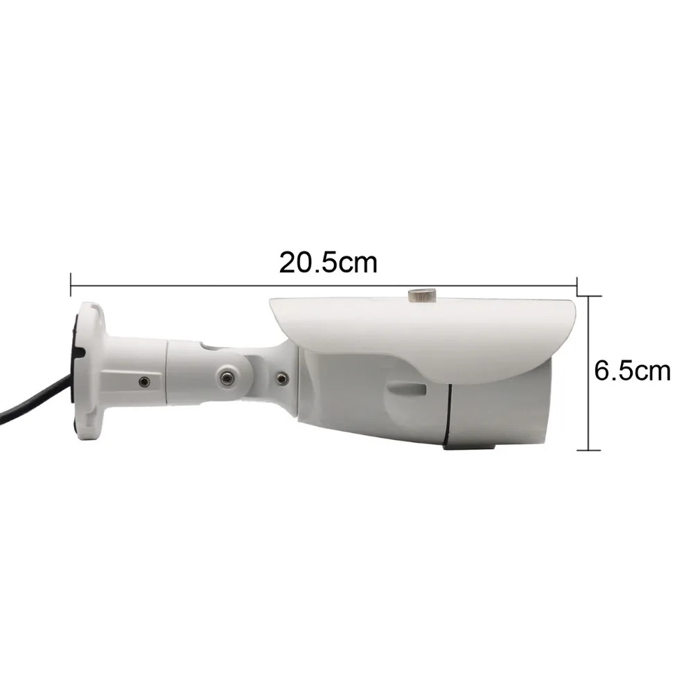 CMOS 800TVL Водонепроницаемый Наружная цилиндрическая Камера H.264 BNC PAL NTSC CCTV indoor
