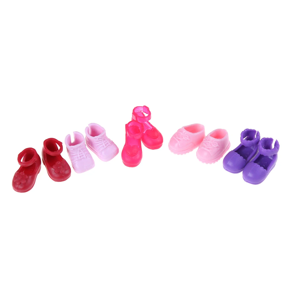 Random Fashion Shoes Doll for Dolls Outfit Dress Best Gift Little Girl | Игрушки и хобби