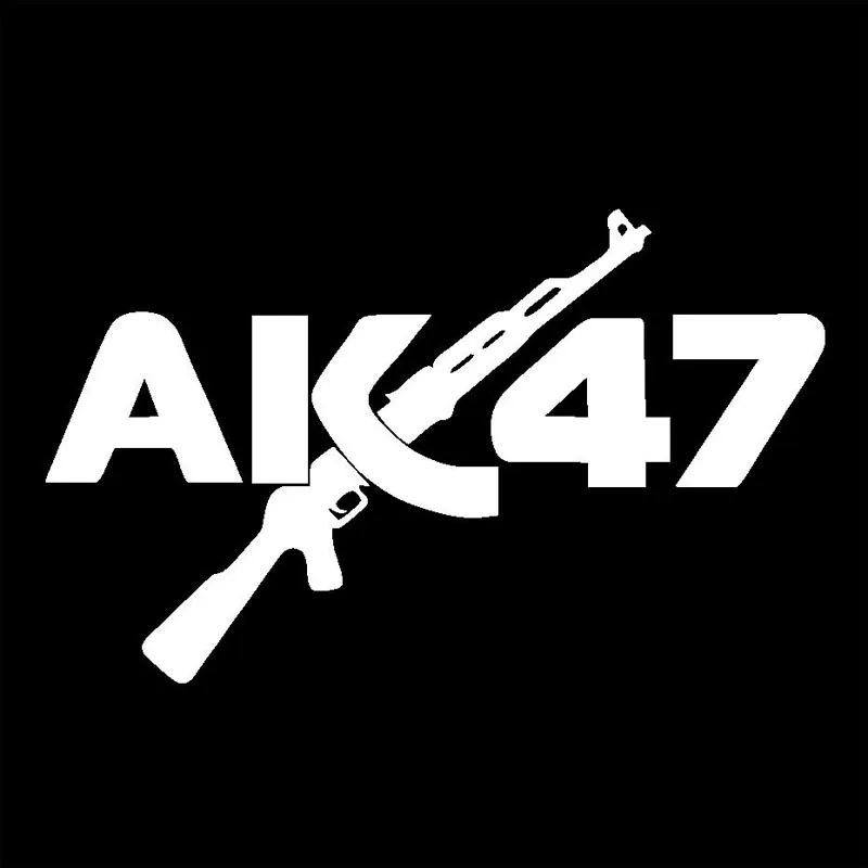 [WZH156]AK47 Автонаклейка с пистолетом становится интересной винтовкой виниловые
