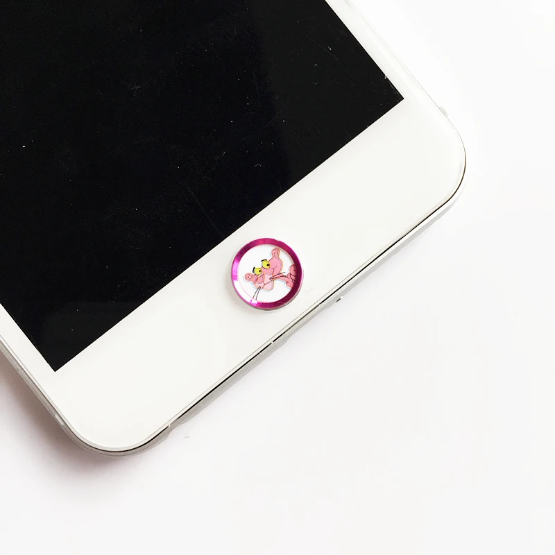 50 шт. Универсальный Touch ID Главная Кнопка Наклейки для iPhone 5S SE 6 6 S 7 8 Plus для Ipad air 2 mini 4 Мультфильм отпечатков пальцев клавиатуры