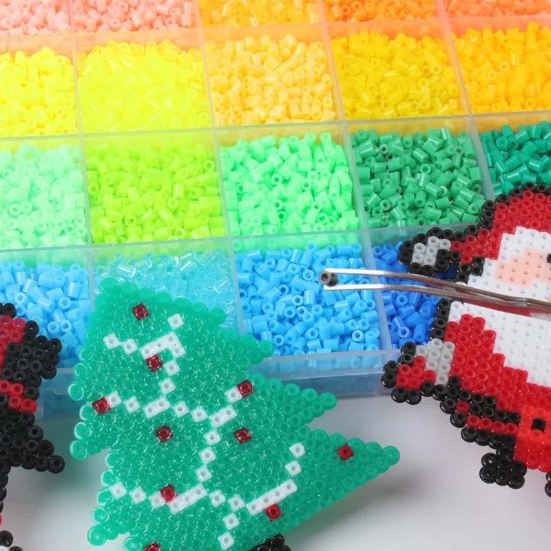 72 Colors 2.6mm Hama Beads Puzzle Toys 1000pcs/bag Kids Education Diy Perler 3D for Children Perles de | Игрушки и хобби