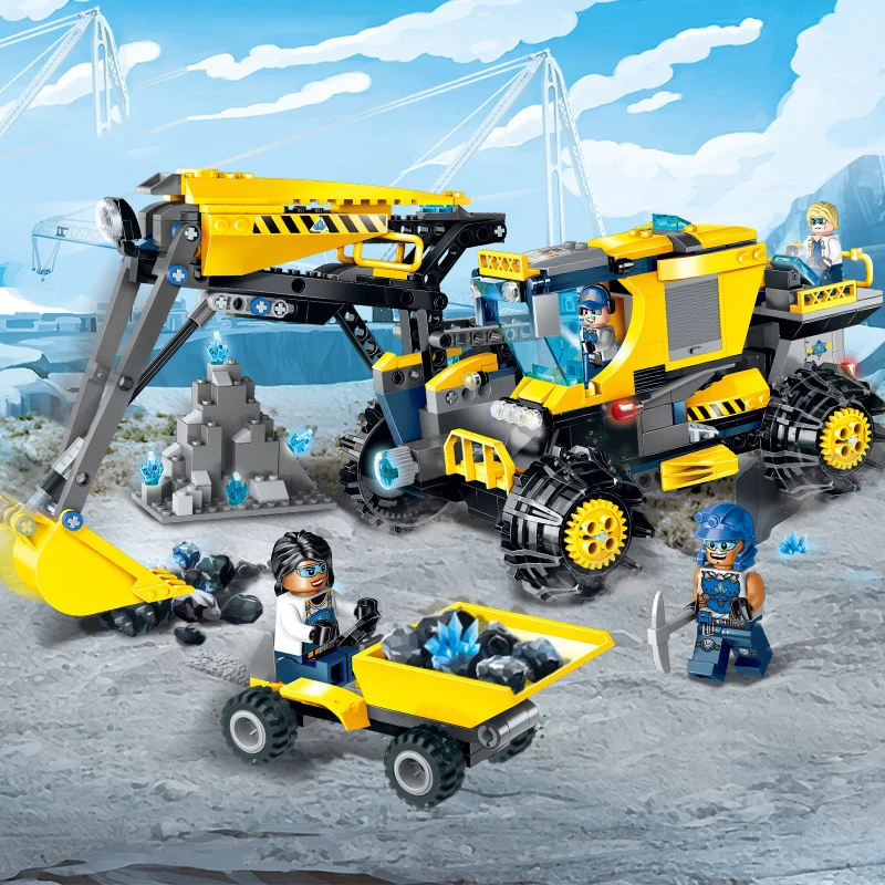 457 шт. детские строительные блоки игрушка Совместимость с legoingly city Engineering spar отряд