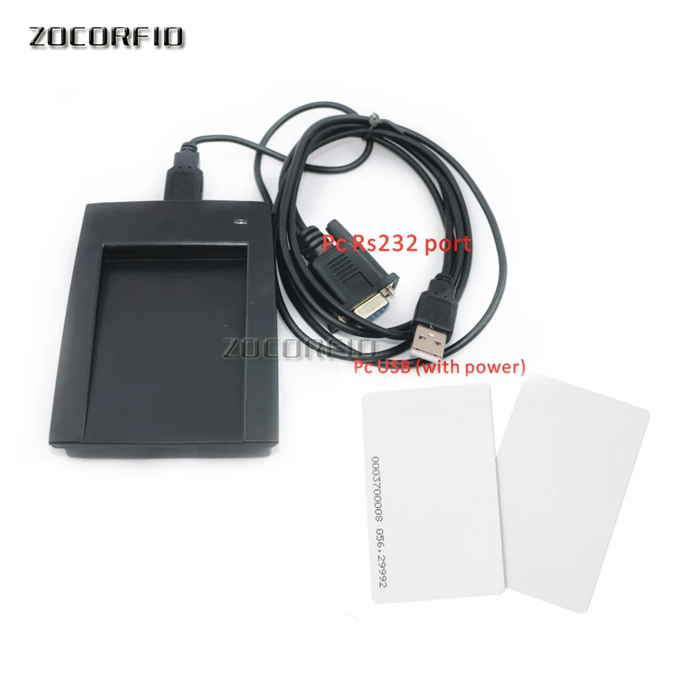 Считыватель RFID карт RS232 125 кГц usb 5 в пост. Тока|125khz rfid card reader|rfid readercard reader rs232 |