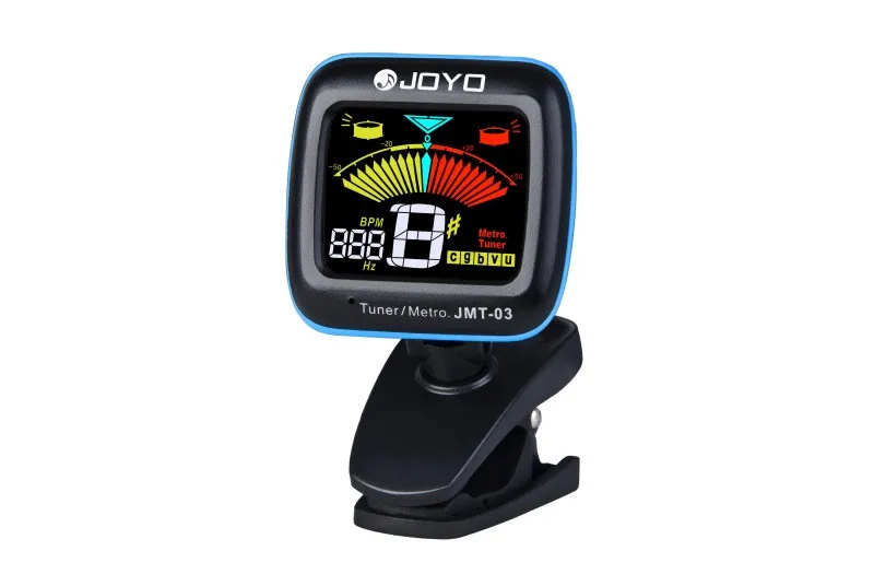 

JOYO JMT-03 Color Display LCD Clip on Guitar Tuner Metro Bass/Violin/Ukulele Tuners Free Shipping