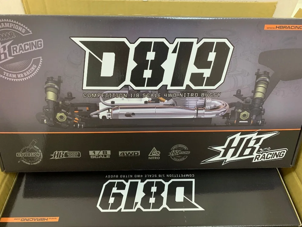 HB RACING D819 1/8 внедорожный набор Nitro Buggy | Игрушки и хобби