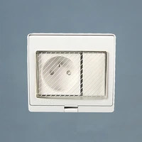 ip55 report ce wall waterproof outdoor socket 16a french standard electrical outlet grounded ac 110250v