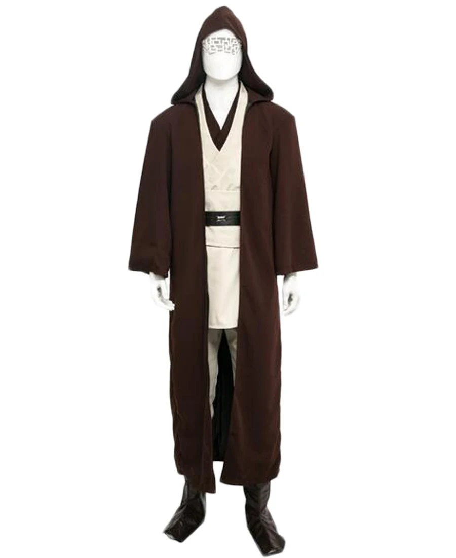 

StarWars Jedi Knight Obi-Wan Kenobi Cosplay Costume Tailor Made