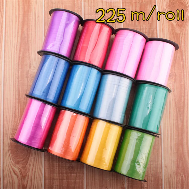 1 рулон/225 метра принадлежности для свадебного украшения ремешки воздушных шаров