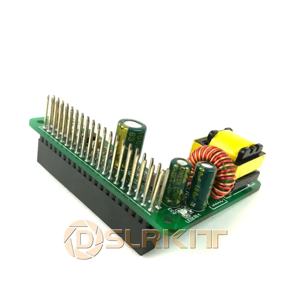 DSLRKIT Raspberry Pi 4 4B 3B + Plus Power Over Ethernet PoE HAT IEEE802.3af DC 5V 2.5A|Сетевые инструменты| |