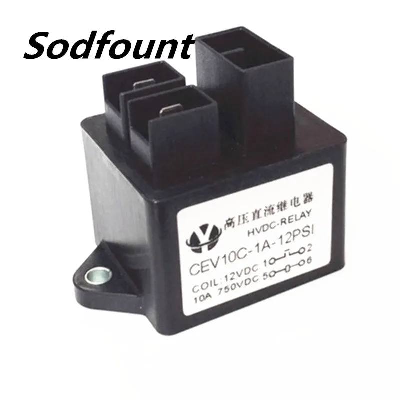 

1pcs 600V high voltage DC relay 10A 12V high voltage DC contactor